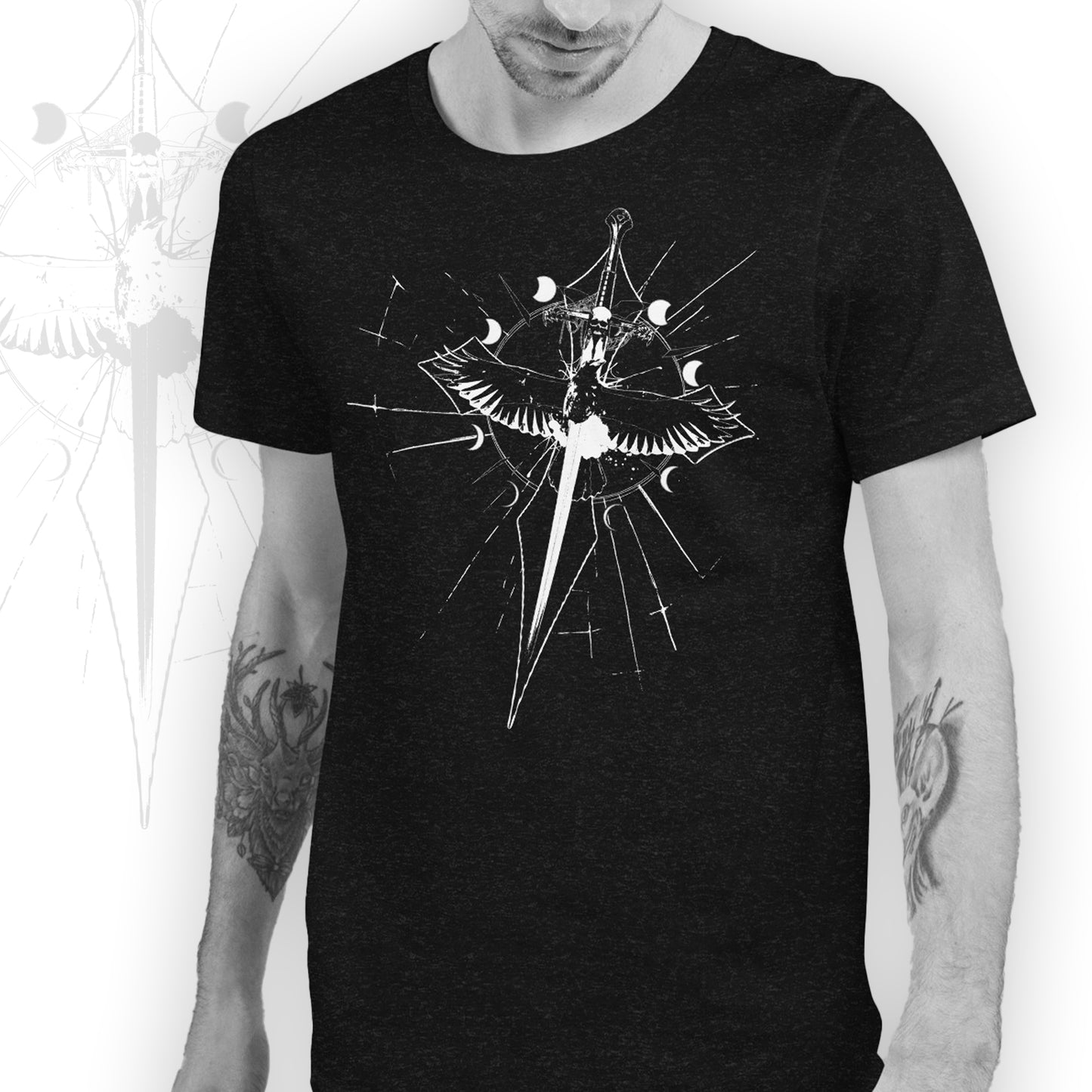 Impaled Raven - T-shirt